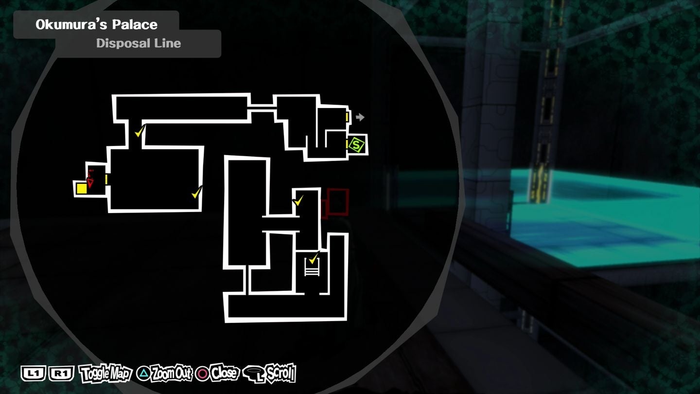Persona 5 Okumura Palace dungeon Barracks, Production Line, Transfer